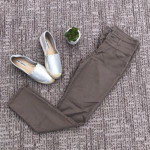 High waisted skinny pants